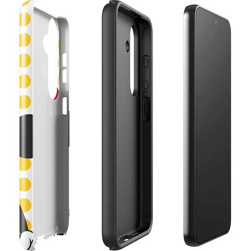 Disney Minnie Mouse Profile Yellow Dots Galaxy S25 Impact Case